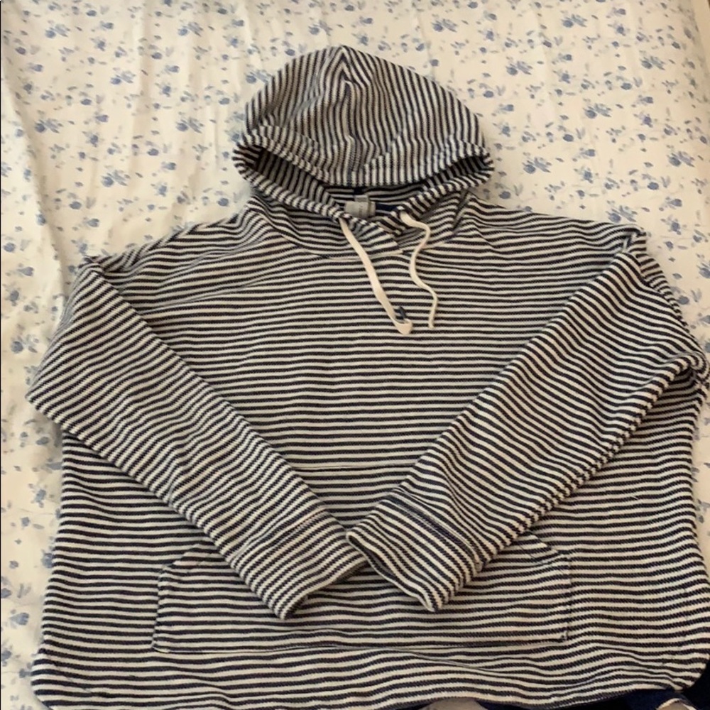Striped hoodie